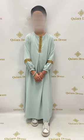 Abaya Eid fille Soumaya - Tendance Hijab