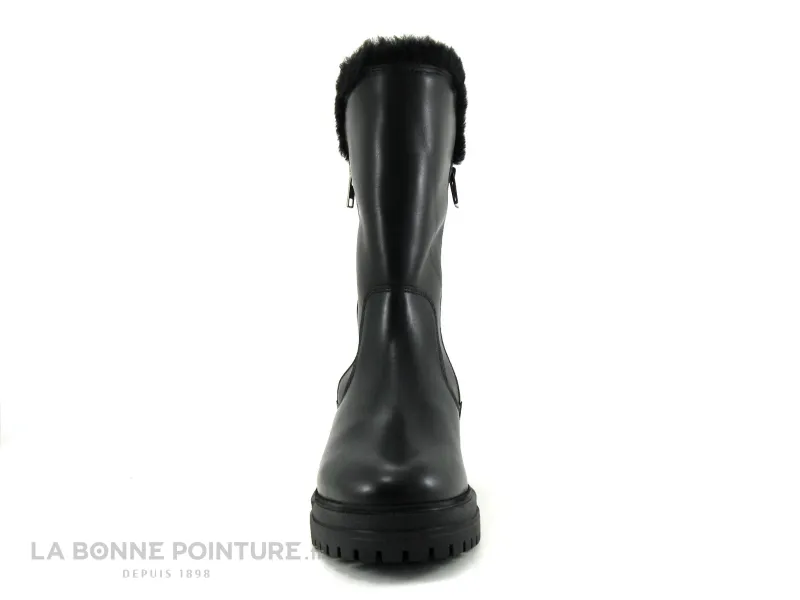 Achat chaussures Hooper Femme Bottine, vente Hooper LUKE Noir - Bottine Femme avec fourrure