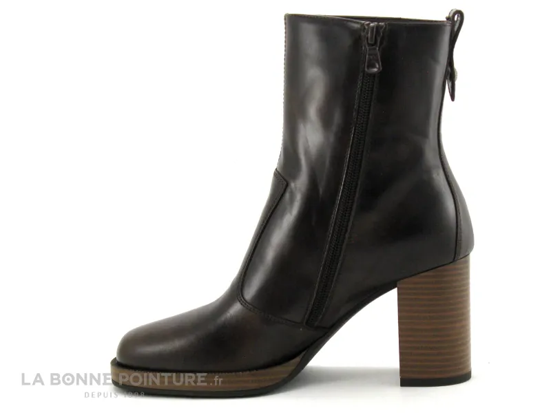 Achat chaussures NeroGiardini Femme Boots, vente NeroGiardini I305062D 300 - Bottine noire a talon haut epais