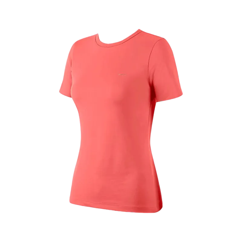 Animo Italia - T-shirt manches courtes femme Fibi corail