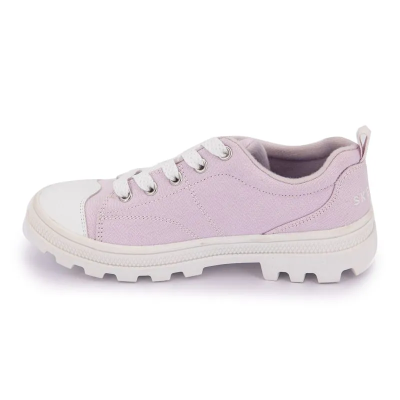 Baskets basses toile Roadies Lavender True Roots Enfant SKECHERS à 