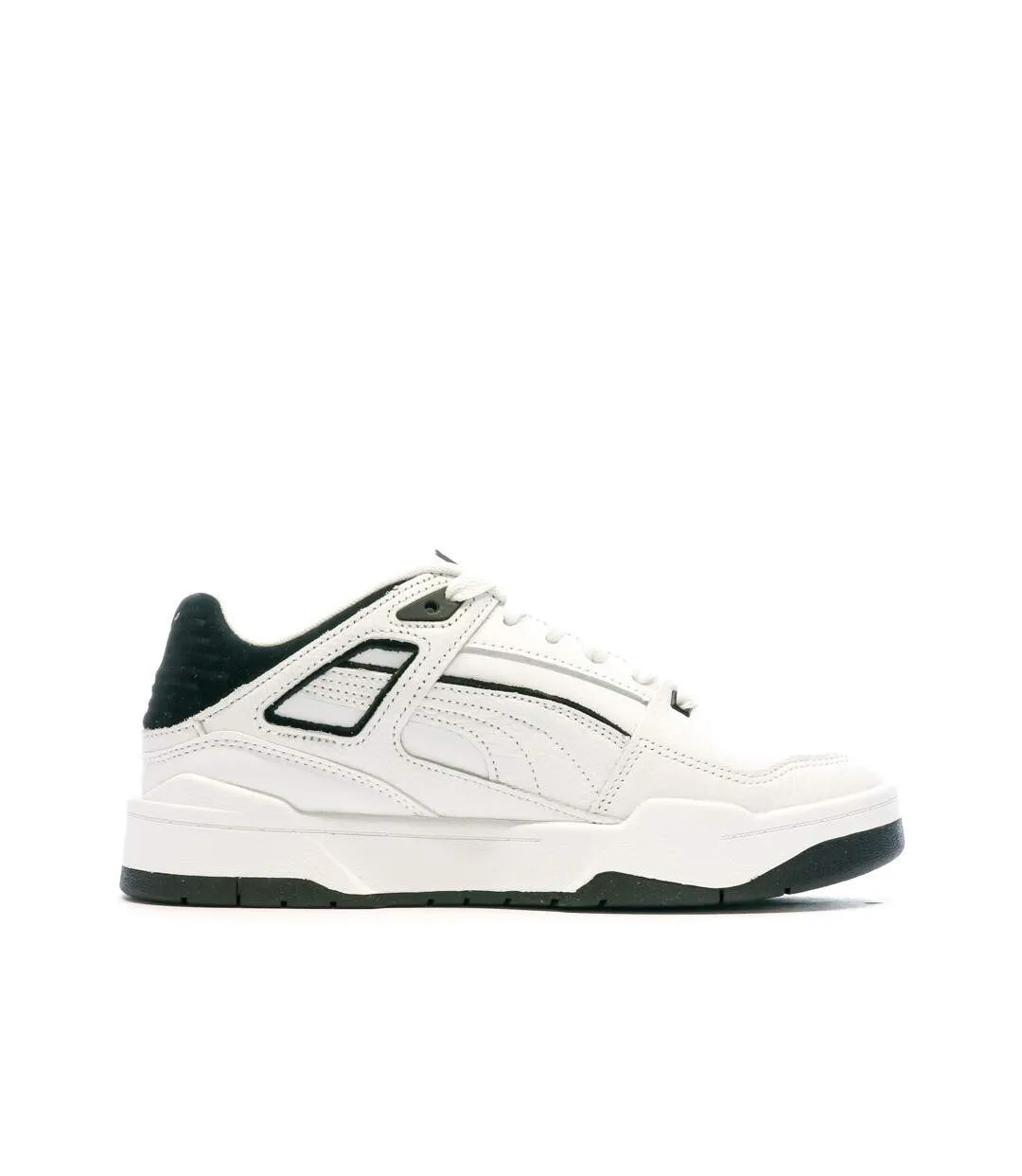 Baskets Blanches/Noires Homme Puma Slips tream