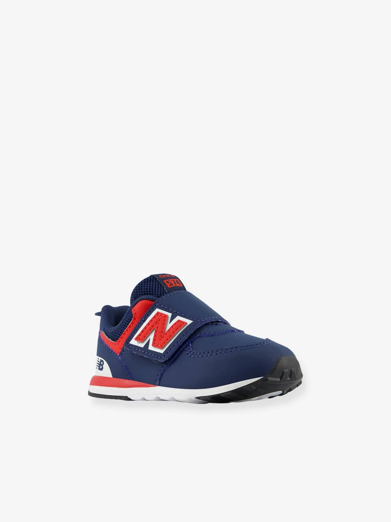 Baskets scratchées bébé NW574KIK NEW BALANCE® marine - New Balance