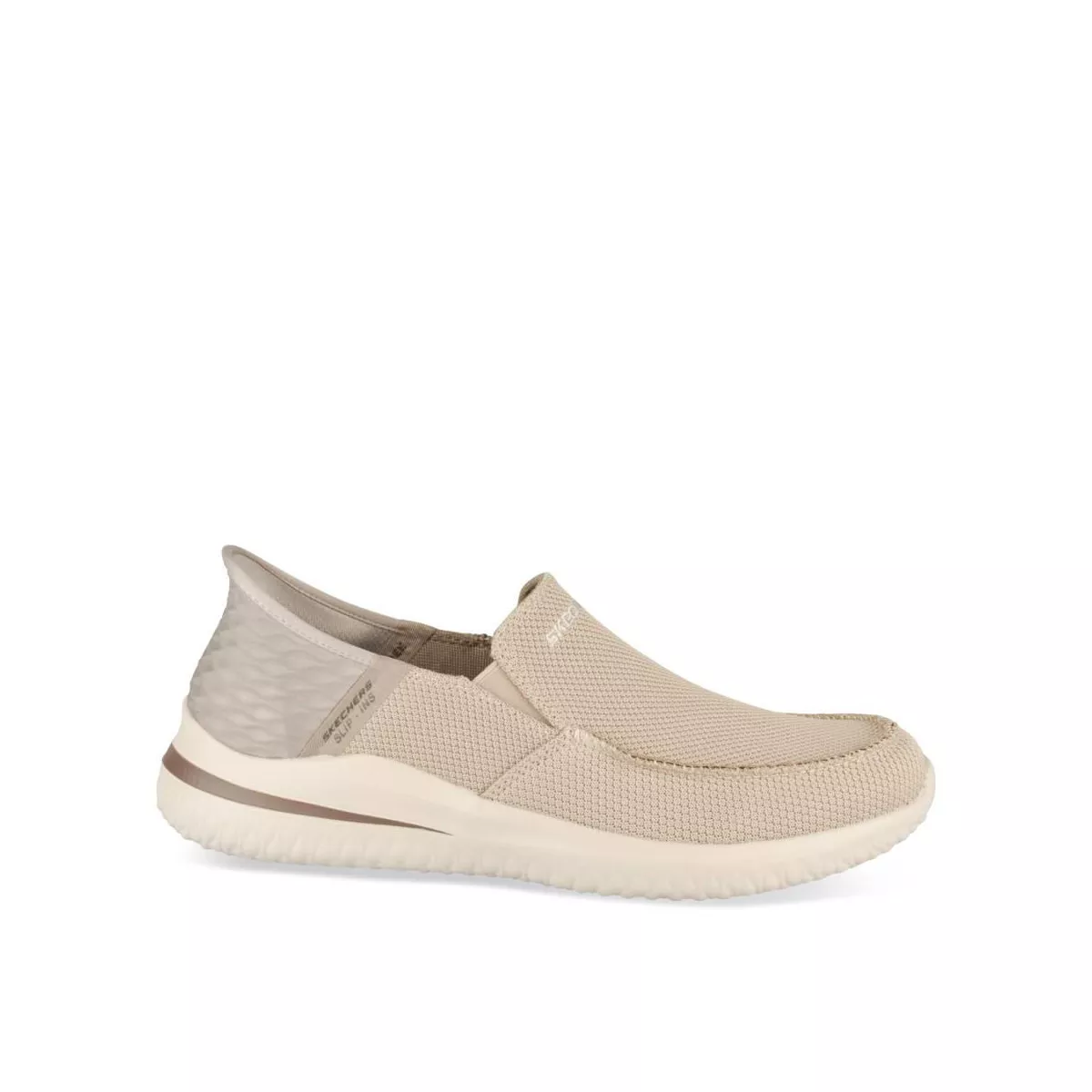 Baskets TAUPE SKECHERS Slips-In Trademark Delson 3.0