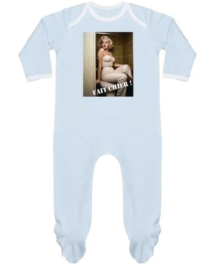 Body Pyjama Bébé Marylin Monroe par TiA