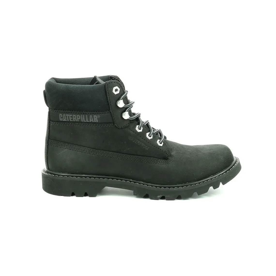 Boots Homme E COLORADO WP Noir en cuir Caterpillar - Boots et bottines Homme sur MenCorner