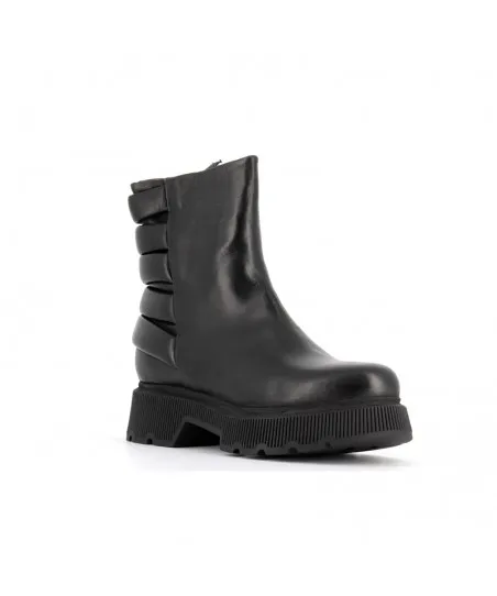 Boots Kenya : Cuir Noir