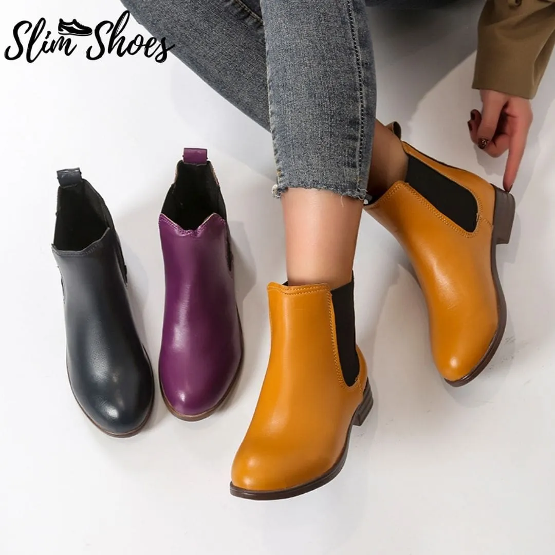 Bottines Chelsea Premium Pour Femme - SlimBoots™