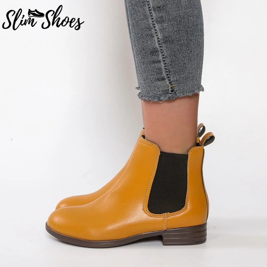 Bottines Chelsea Premium Pour Femme - SlimBoots™