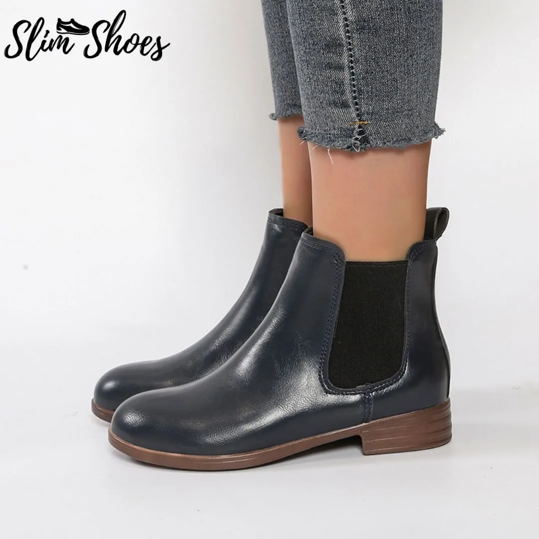 Bottines Chelsea Premium Pour Femme - SlimBoots™