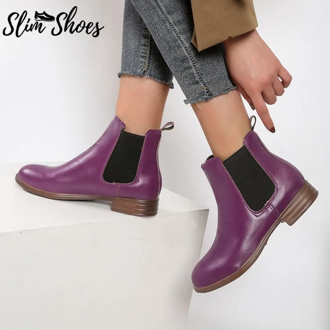 Bottines Chelsea Premium Pour Femme - SlimBoots™