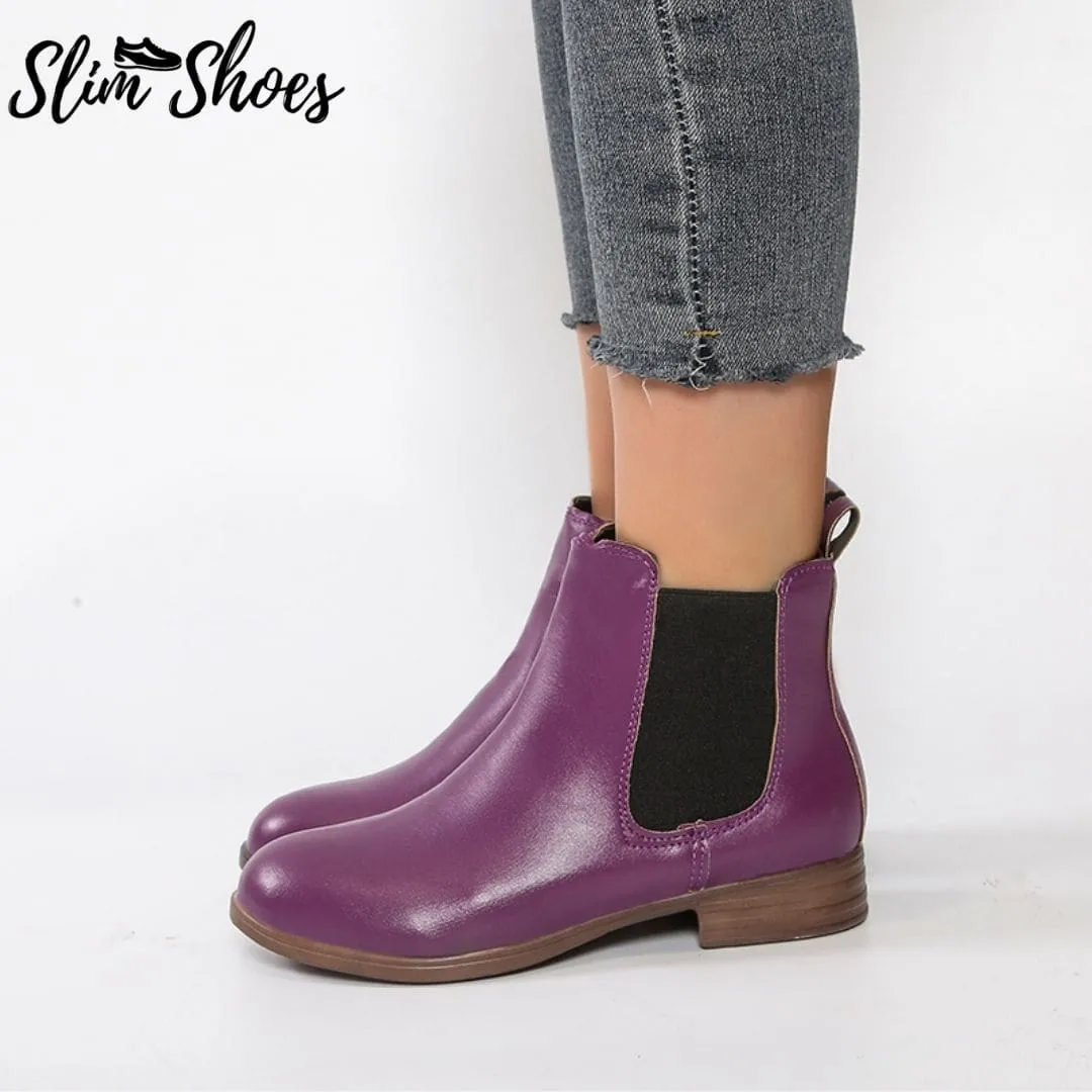 Bottines Chelsea Premium Pour Femme - SlimBoots™