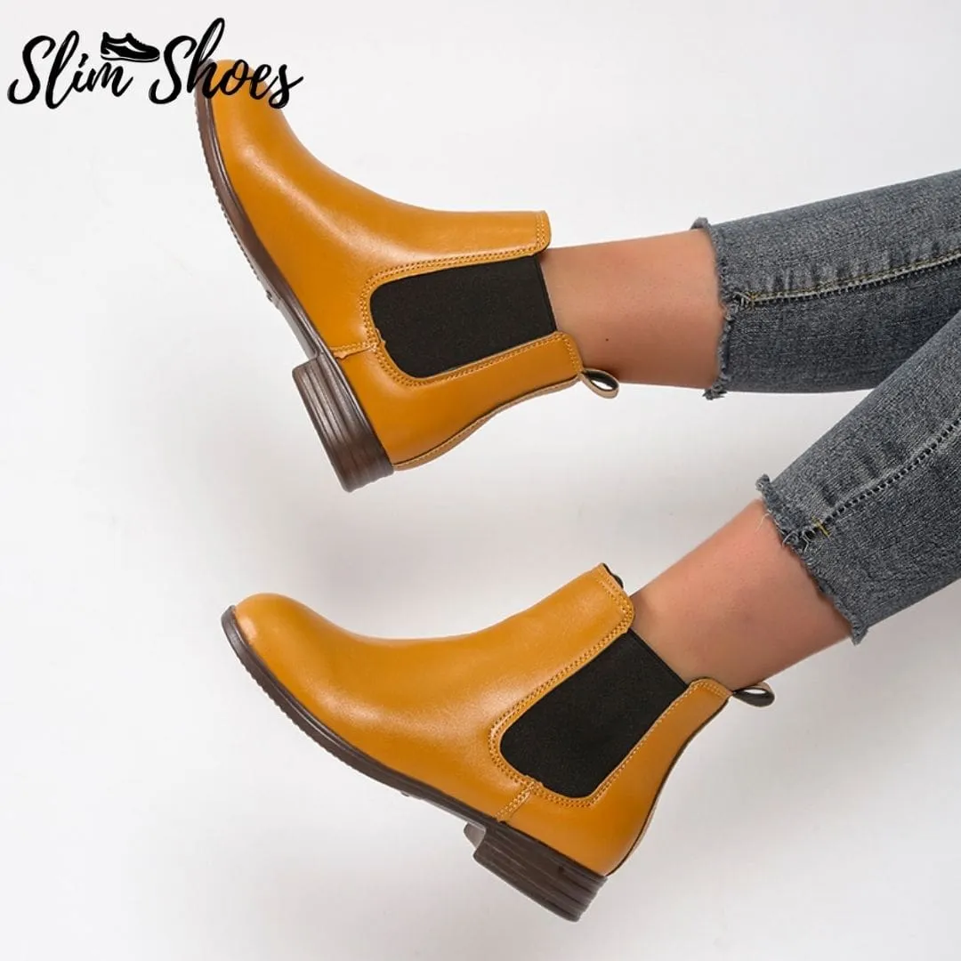 Bottines Chelsea Premium Pour Femme - SlimBoots™