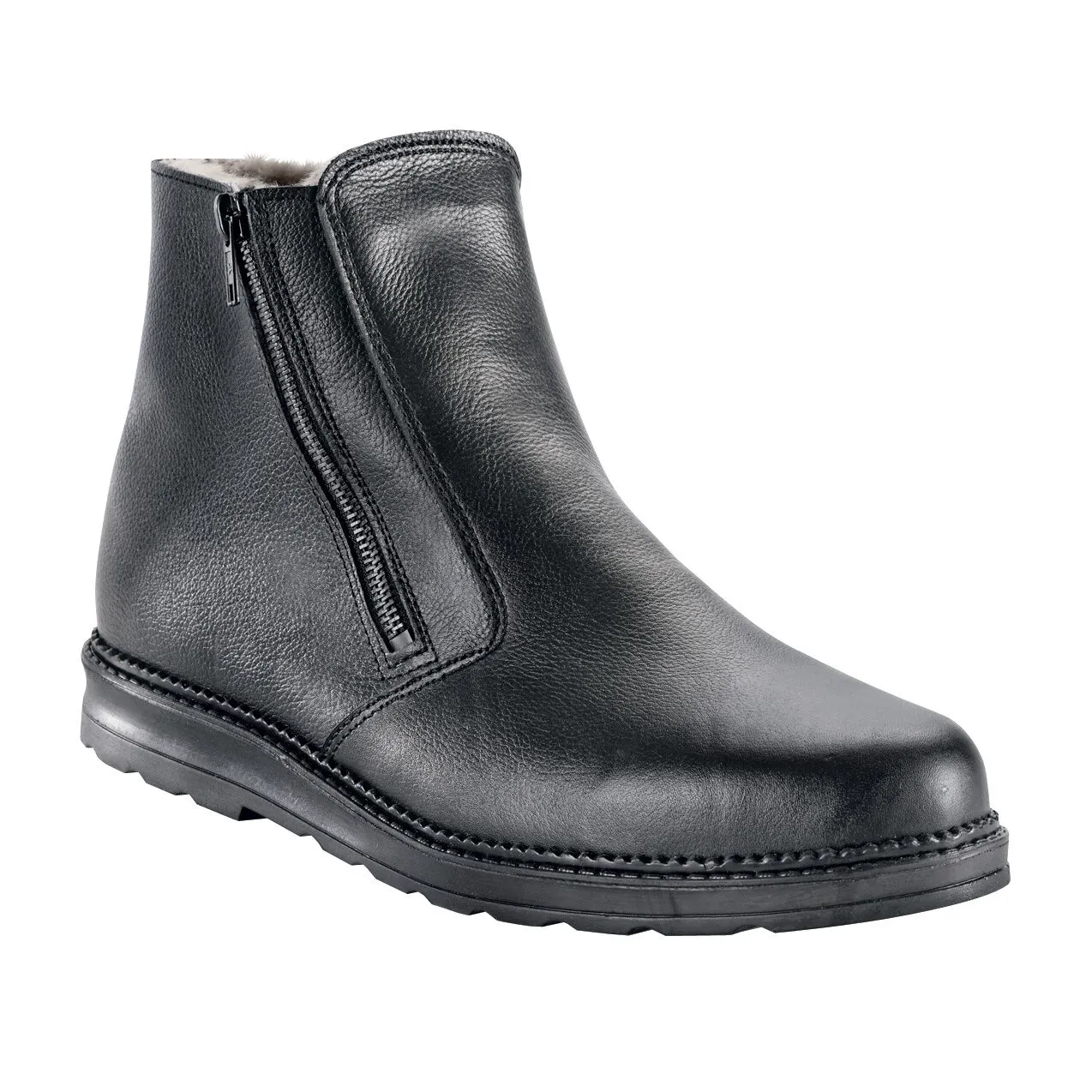 Bottines en cuir doublée de mouton retourné ⋆ Lehner Versand