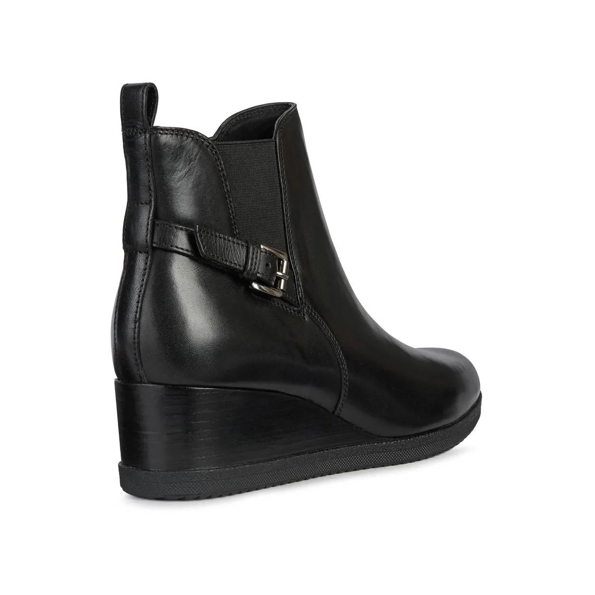 Bottines Geox d anylla wedge noir