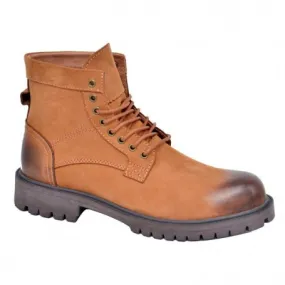 Bottines homme en cuir nubuck - look moderne - BTS403