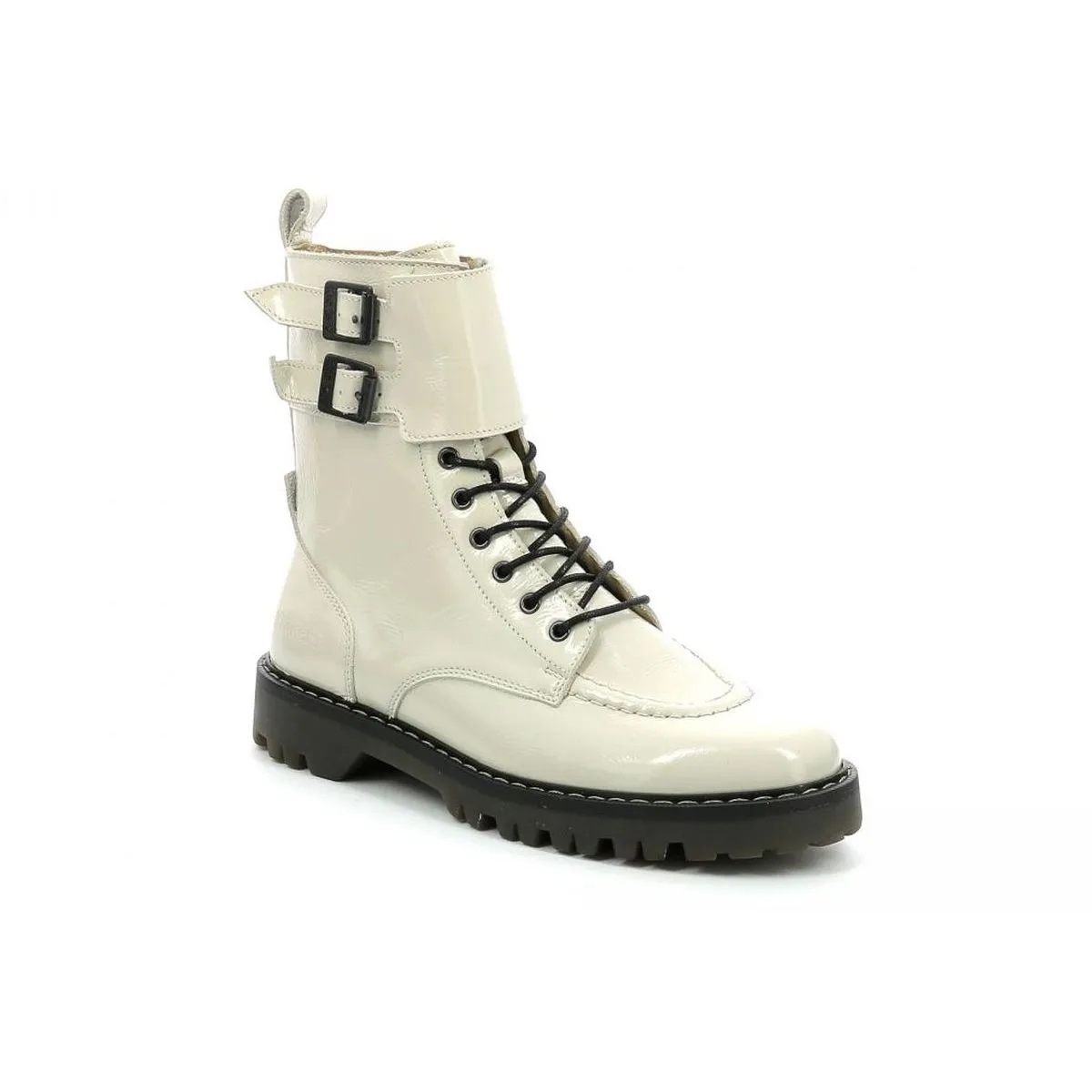 Bottines Kickers deckranger blanc