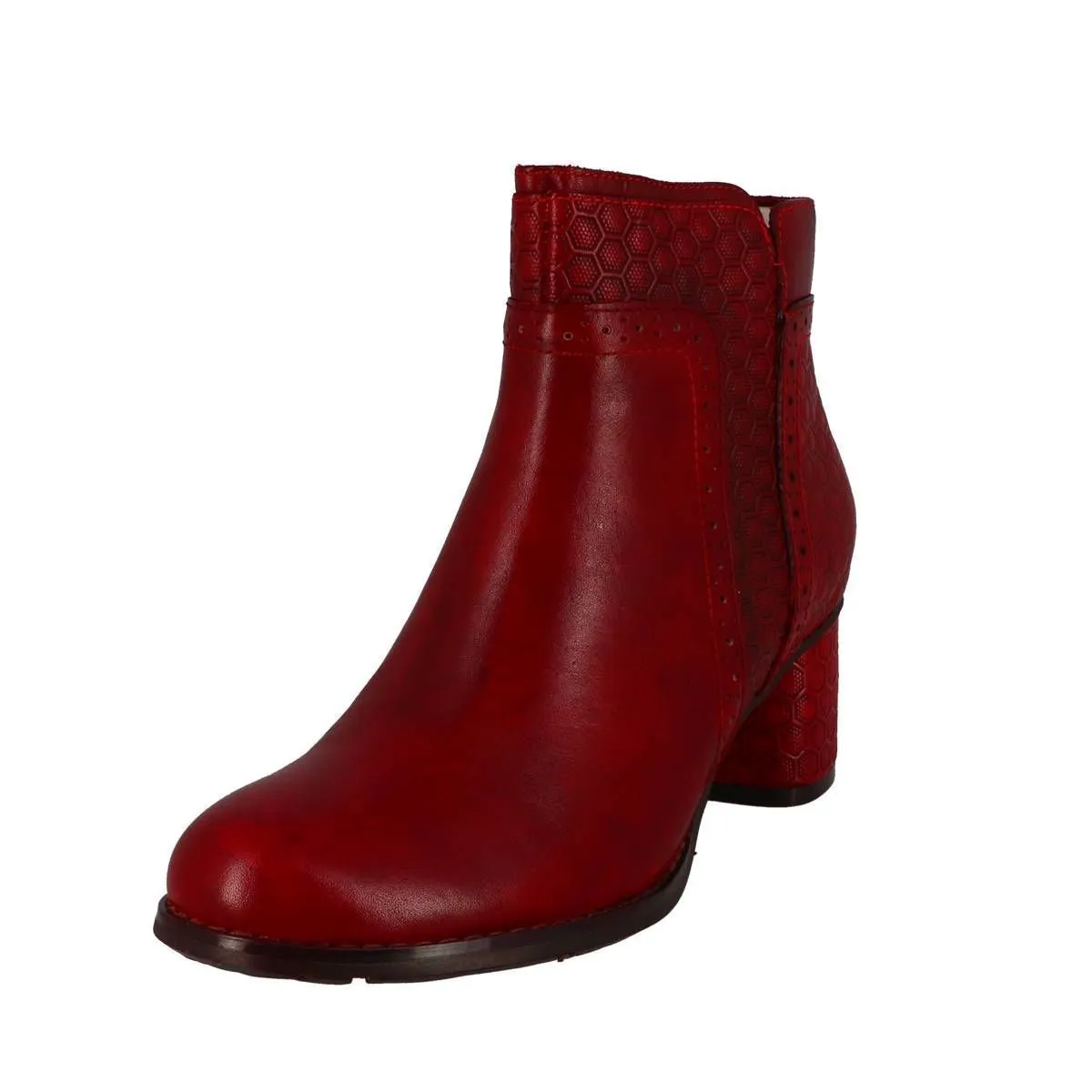 Bottines Laura vita gicno 32 rouge