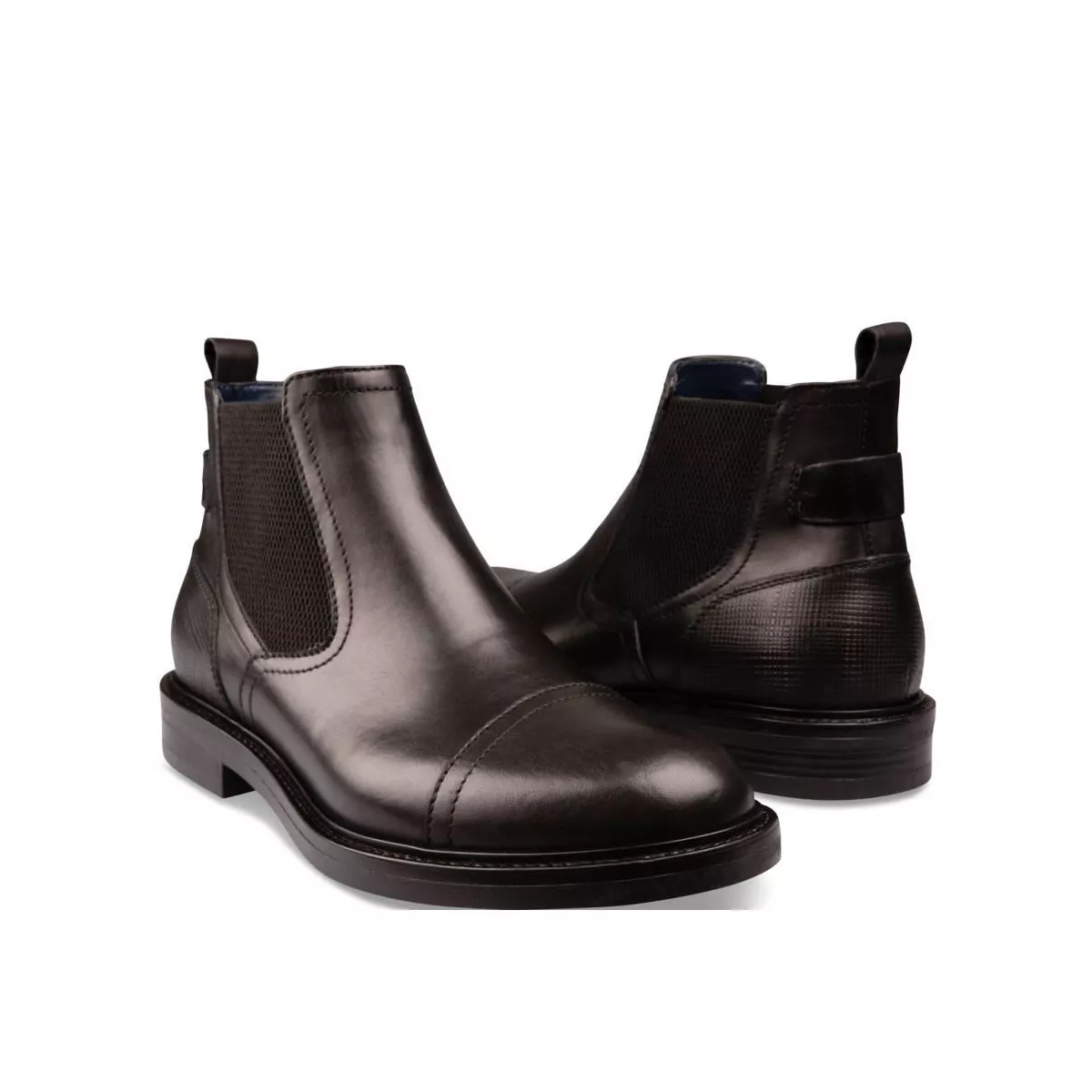 Bottines NOIR B-BLAKE CUIR