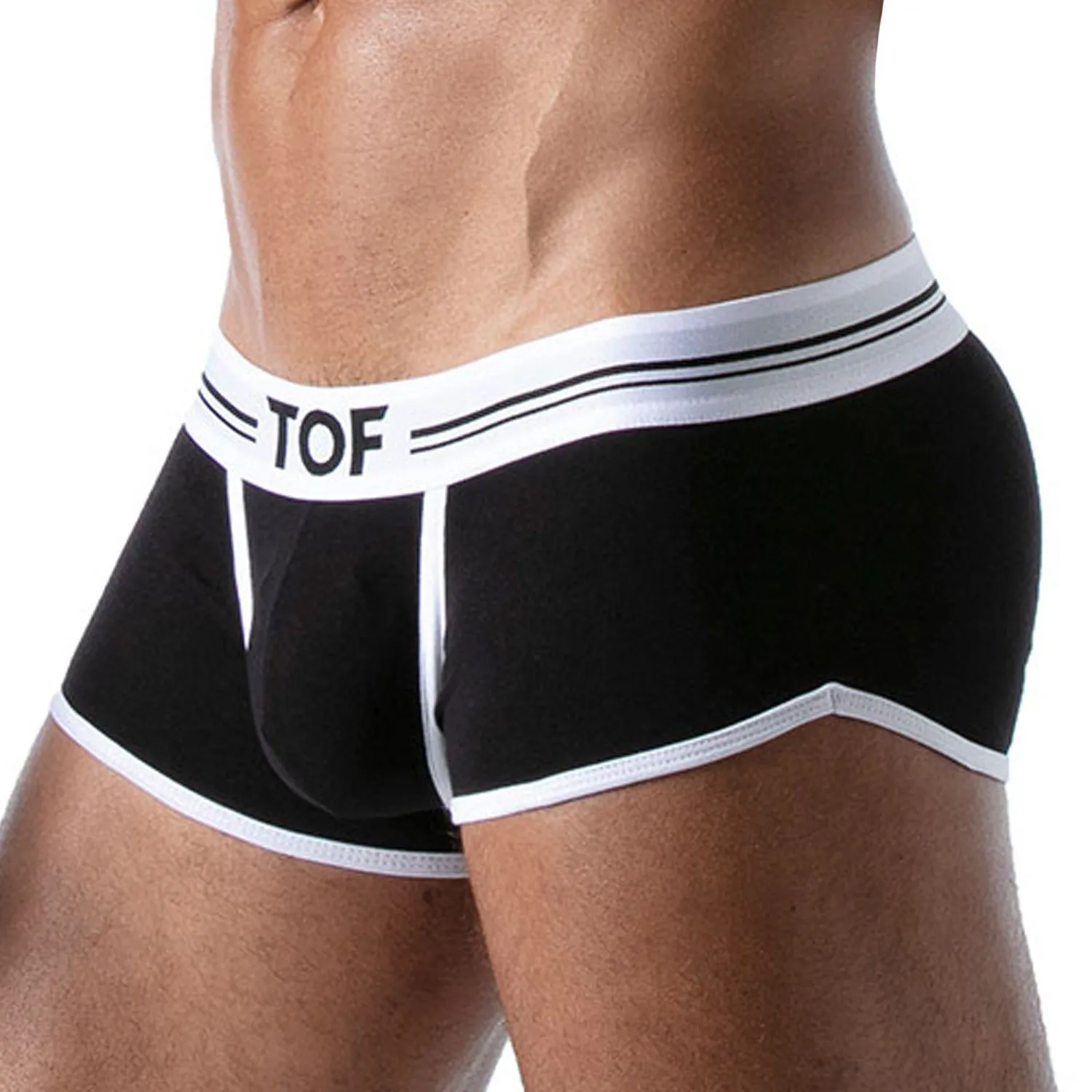 Boxer French - noir - TOF Paris : vente shorty boxers homme TOF Par...