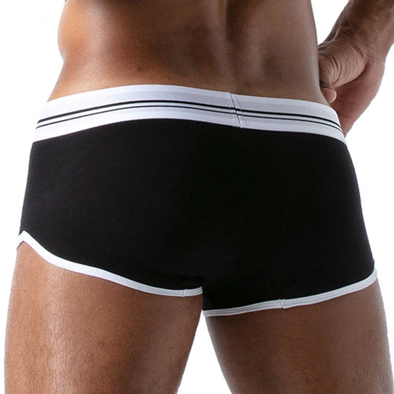 Boxer French - noir - TOF Paris : vente shorty boxers homme TOF Par...