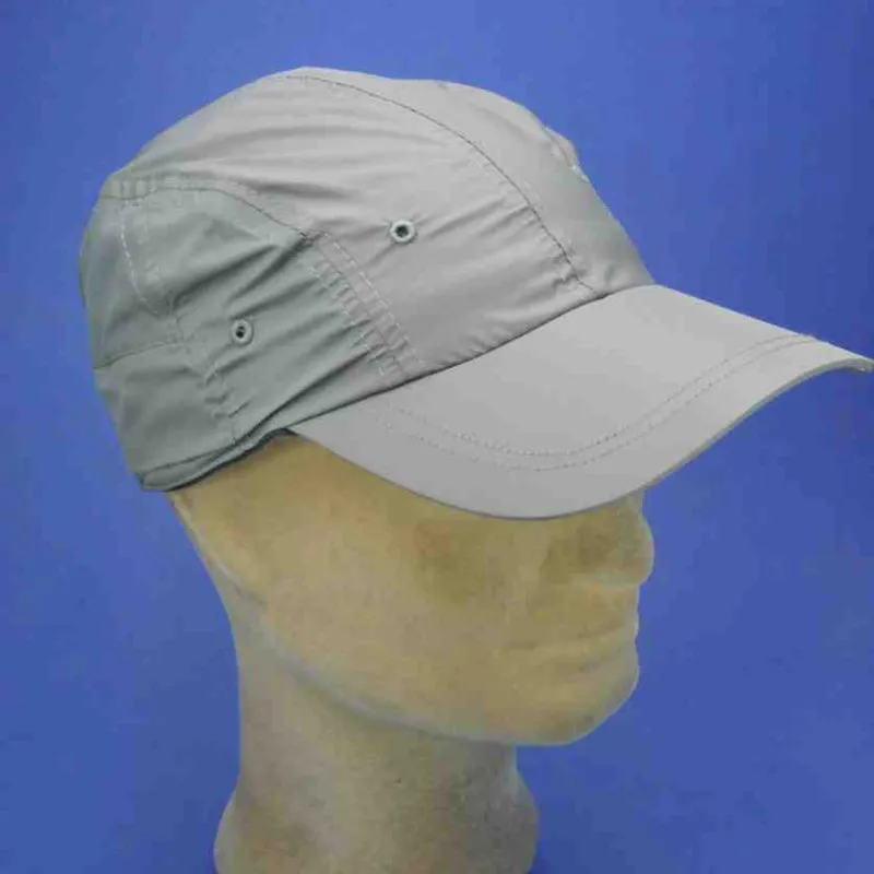 Casquette anti-UV avec protège nuque, couleur olive | Casquette mixte