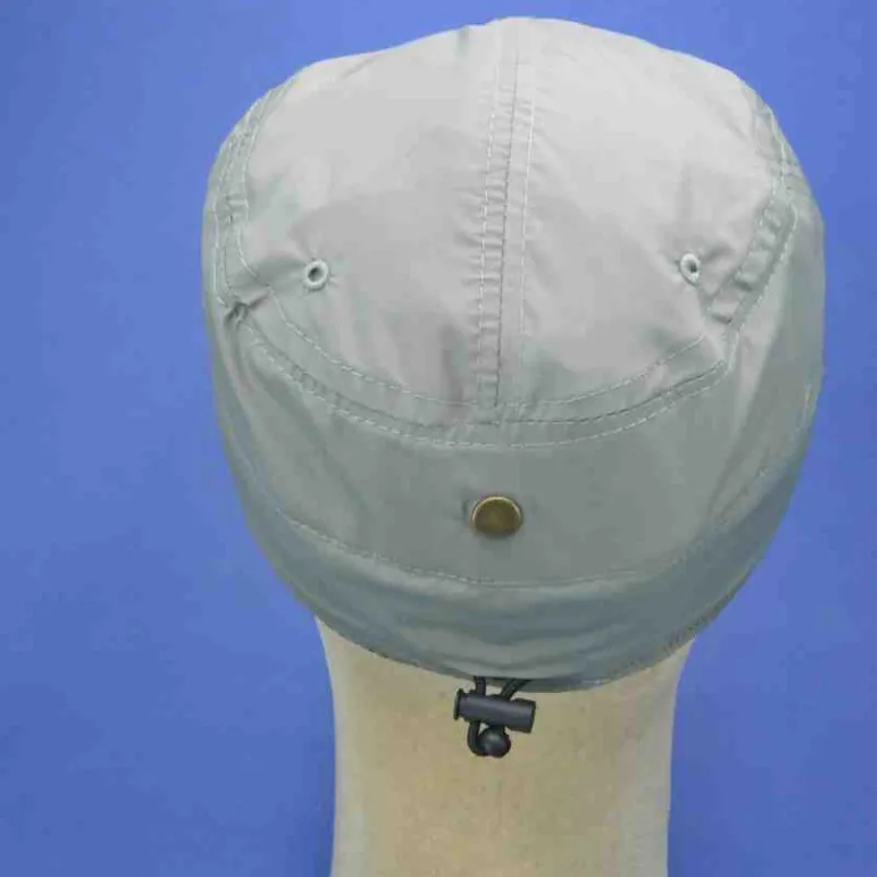 Casquette anti-UV avec protège nuque, couleur olive | Casquette mixte