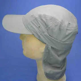 Casquette anti-UV avec protège nuque, couleur olive | Casquette mixte