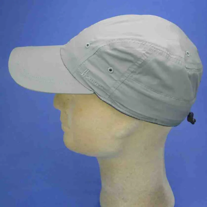 Casquette anti-UV avec protège nuque, couleur olive | Casquette mixte