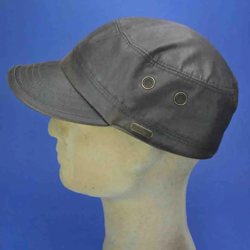 Casquette anti-UV pluie et soleil microfibre marron | Casquette mixte