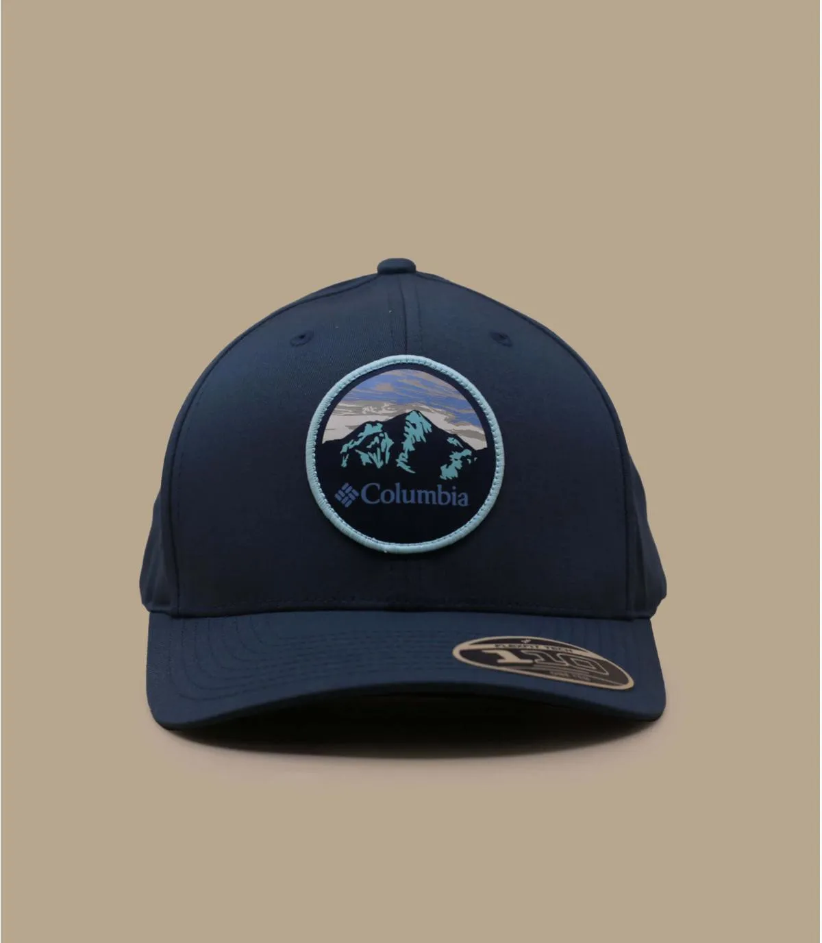 Casquette baseball bleu marine eco responsable - Casquette Mountain Circle navy Columbia : Headict