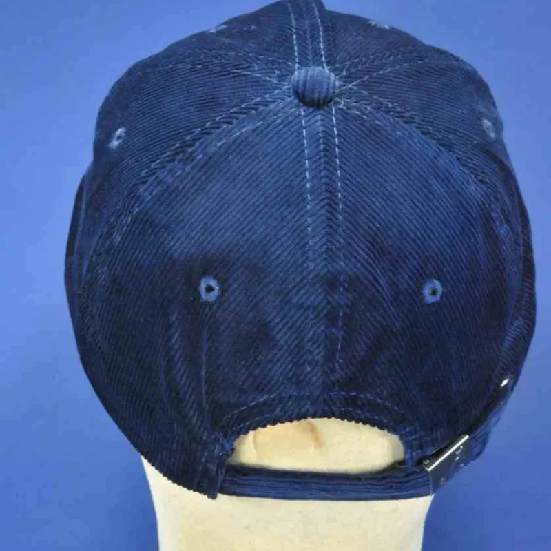 Casquette Baseball KANGOL en velours navy | Casquette mixte