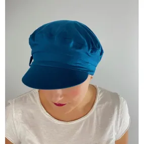 Casquette chimio Gavroche Bleu