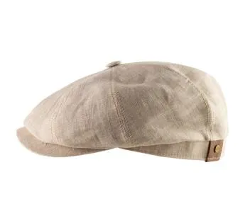 Casquette plate lin - Casquette Stetson