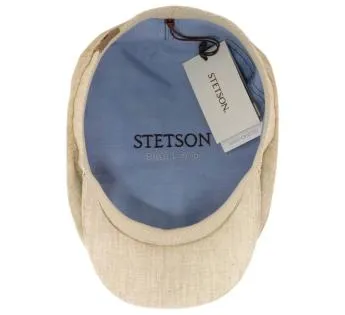 Casquette plate lin - Casquette Stetson