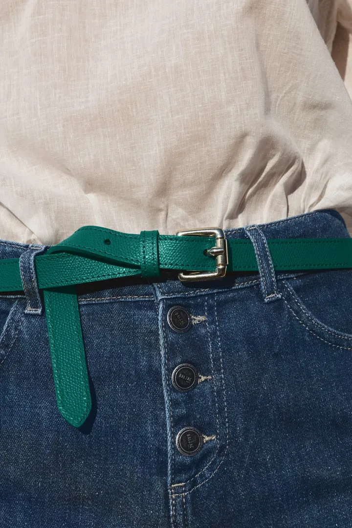 Ceinture Aimie vert émeraude