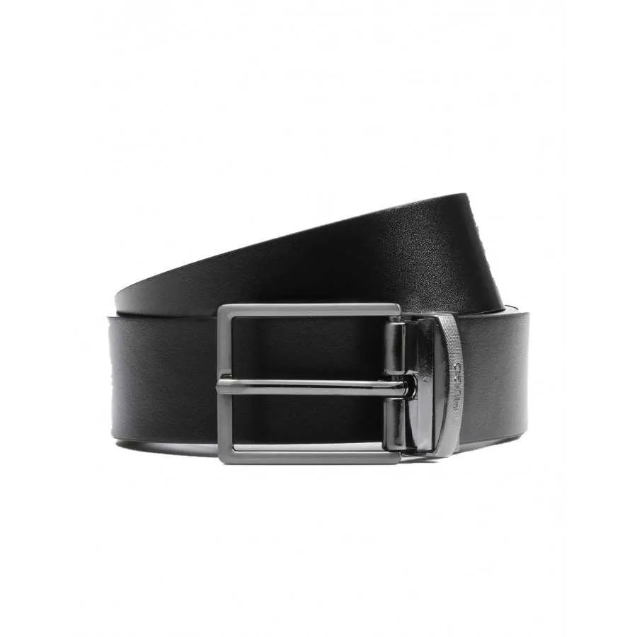 Ceinture réversible noire - Hugo