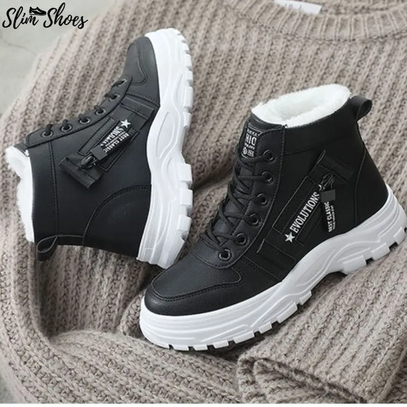 Chaussures Montantes Hiver Pour Femme - HighShoes™