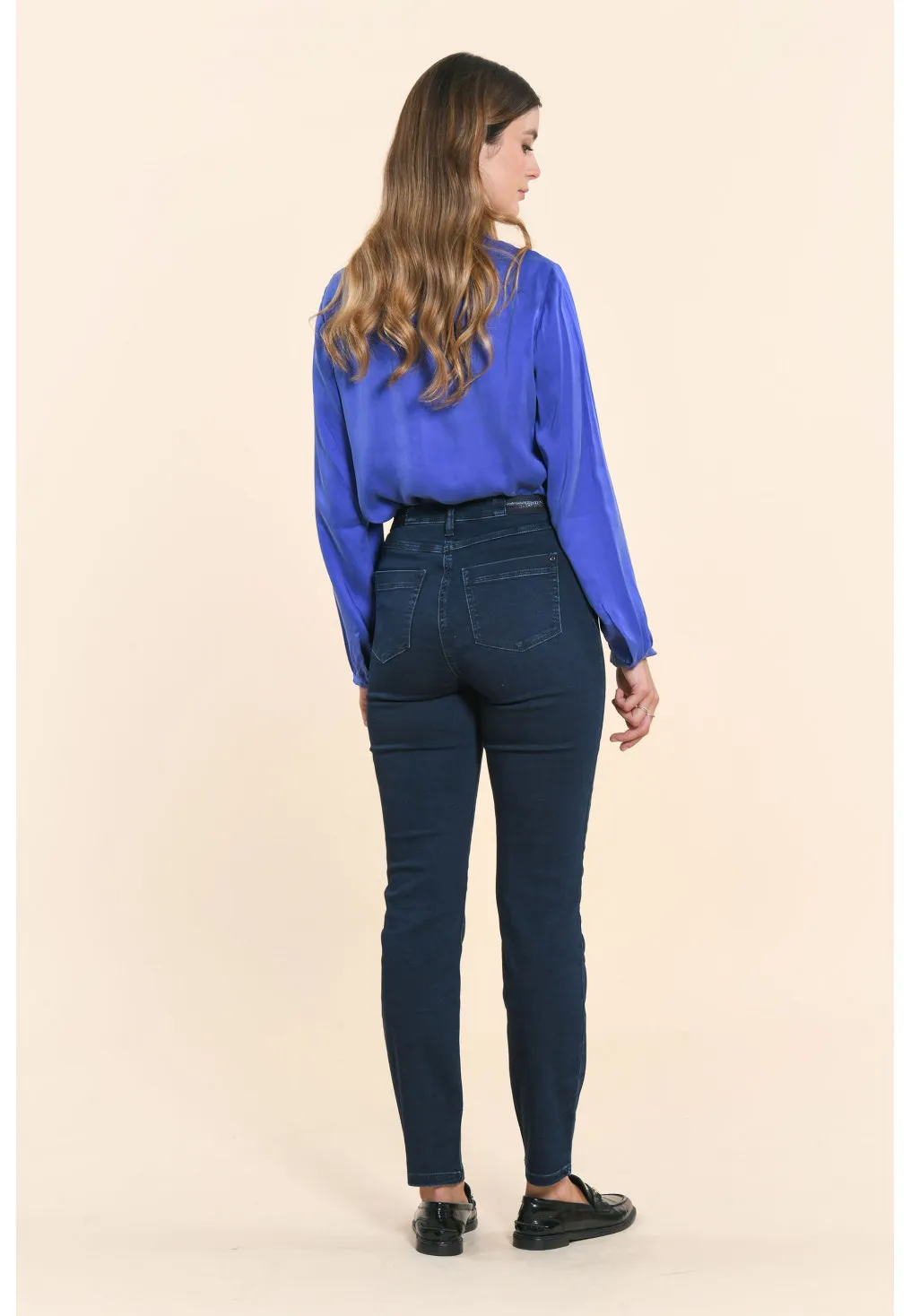 FIT - PANTALON SPORT SLIM 7/8ÈME - DENIM