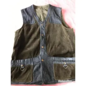 Gilet de pêche en velours