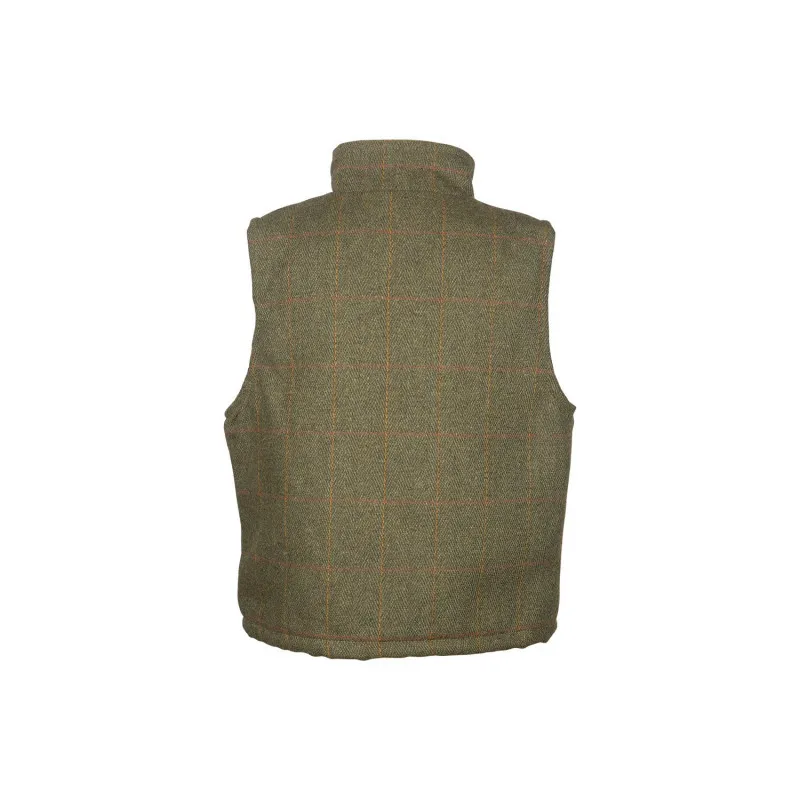 Gilet enfant tweed