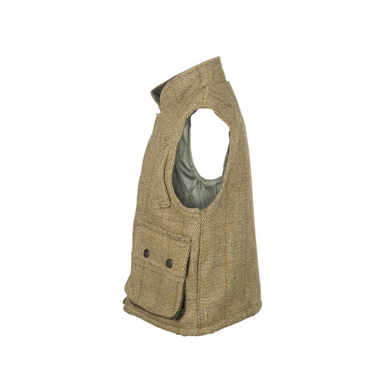 Gilet enfant tweed