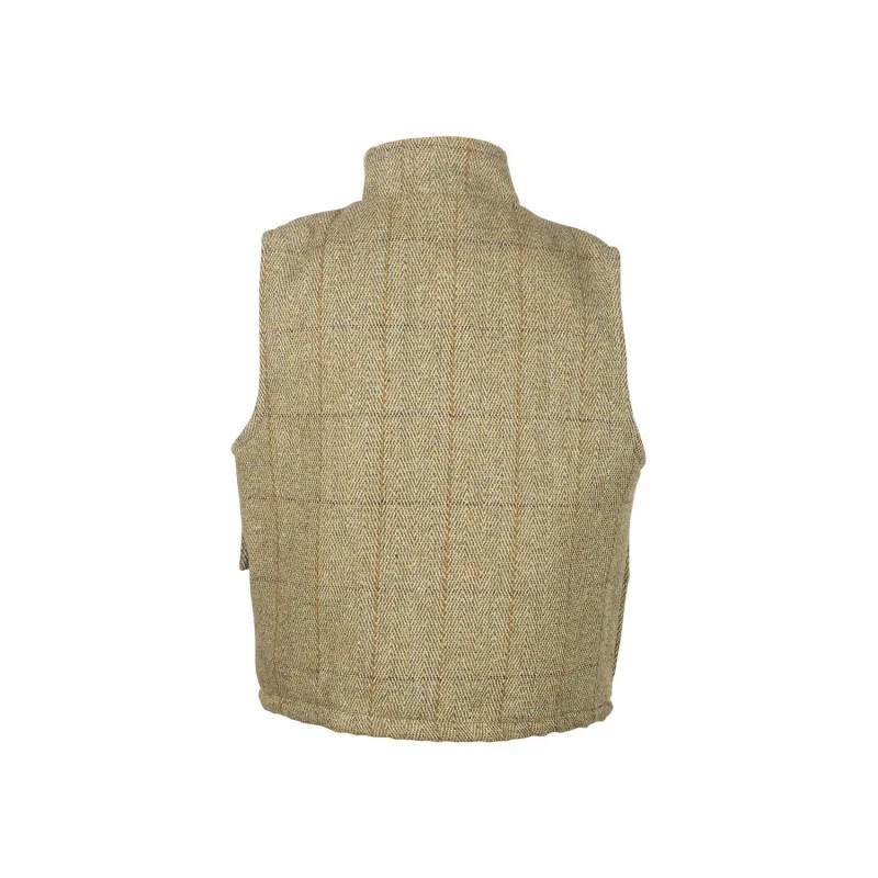 Gilet enfant tweed