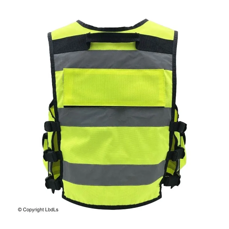 Gilet MULTIPOCKET haute visibilité personnalisable