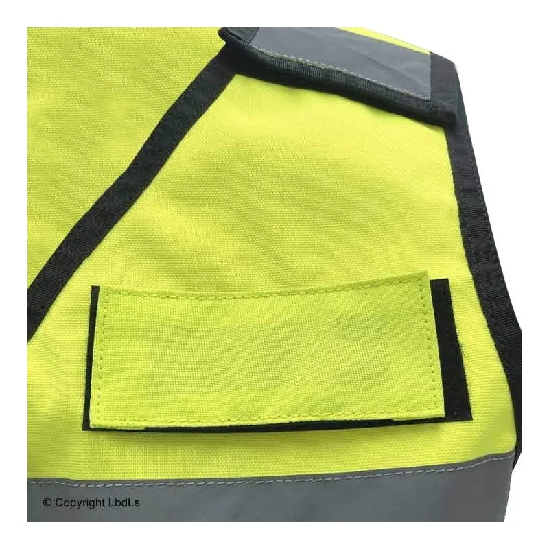 Gilet MULTIPOCKET haute visibilité personnalisable