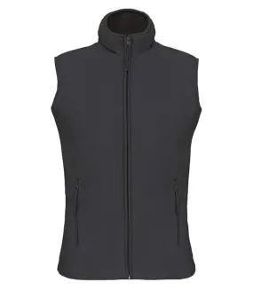 Gilet sans manches micro polaire femme - K906 - gris foncé