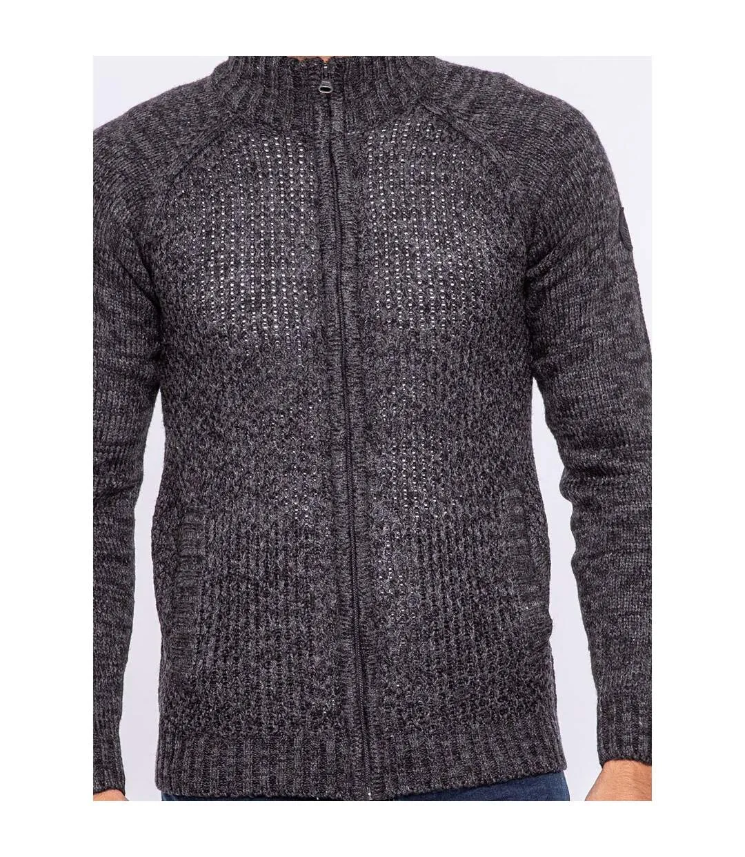 Gilet zippé col montant LIVIER