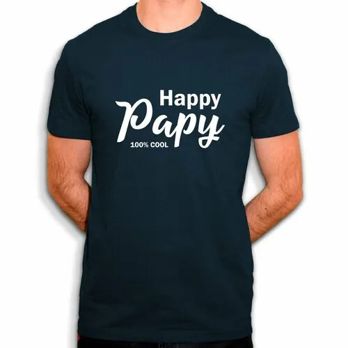 Happy papy - t-shirt en coton bio – grand-père