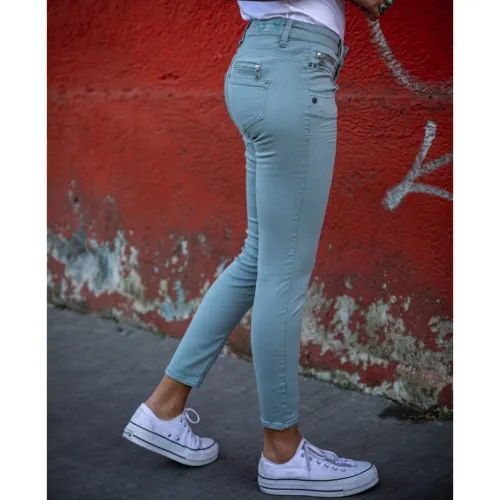 Jean 7/8 éme femme Freeman T Porter Alexa Cropped Lead