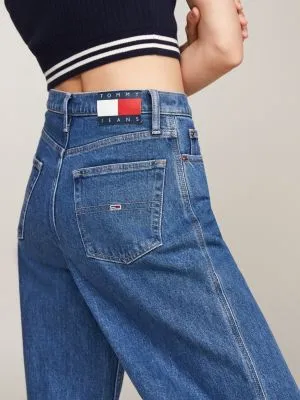 Jean ample Claire taille haute | Denim | Tommy Hilfiger